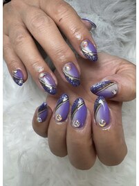 海外ガールネイル