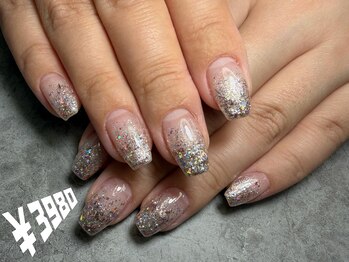 マカナネイル(makana nail)/RYO限定ラメグラデ¥3980