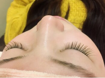 リボン アイラッシュアンドビューティーサロン(RIBBON)/自まつ毛風目尻長めアイラッシュ