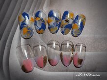 ネイルサロンアンドスクールエムズブロッサム(Nailsalon & school M's Blossom)/3月定額制￥5100