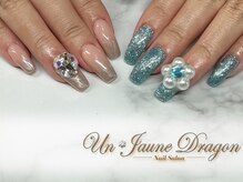 アン ジョーヌドラゴ/【自爪ネイル】アシメネイル