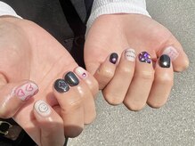 ポピー(Poppy)/色鉛筆ネイル