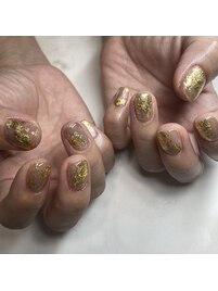 金箔ネイル