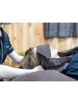 ヘッドスパで癒されたい