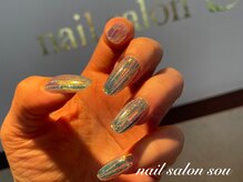 ネイルサロン ソウ 心斎橋店(Nail Salon Sou)/フラッシュ×オーロラ