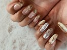 ミラー × ニュアンスネイル