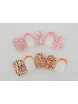 ショートネイルデザインが豊富