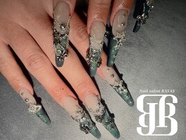 ネックレスネイル