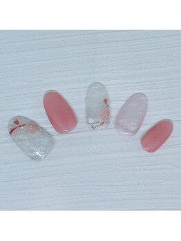 ネイルベース ネイル ケア サロン ミウラ(miura)/4月定額アート★