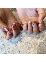 プライベートネイルサロン キャンバス(CANVAS)/アシメネイル