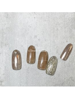ネイルサロンクリアヴィラ(nail salon clear villa)/trend designコース￥8990