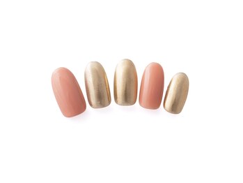 ネイルサロン ディーバ 梅田エナ店(Diva)/One color plus（ミラーネイル）