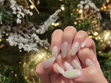 イチマルサン(N゜103)/冬の#オーロラネイル♪