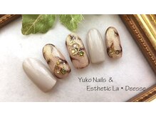 ユウコネイルズアンドエステティック ラ デェス(Yuko Nails & Esthetic La Deesse)/ゴールドコース （定額制）¥8000