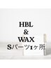 【部分WAX1箇所付き】ハリウッドブロウリフト+Sパーツ1箇所