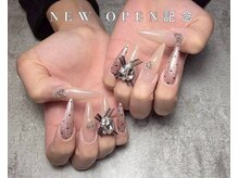 トワール 神戸三宮(Toyale)/マーブルネイル リボンネイル 