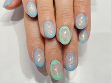 クォーターリゾートネイル(QUARTER RESORT nail)/囲みネイル☆