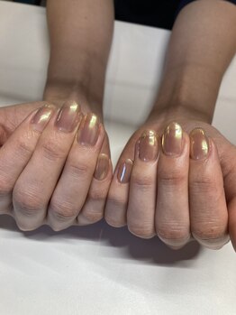 ネイルズニコ(Nails nico)/ミラーネイル