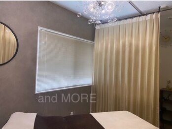 アンドモア(and MORE)/1室のみのプライベート空間