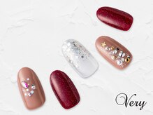 ヴェリー 六本木ヒルズ店(Very)/クリスマスツリーネイル