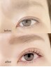 お顔の雰囲気を明るくしたい方◇パーソナルまつ毛パーマ&眉WAX メイク仕上げ