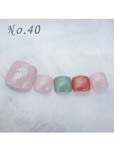 はあとねいる 枚方店/フットネイル：No.40