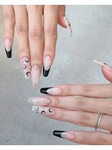 クリーム(Nail Atelier CREAM)/長さだし10本+持ち込みdesign