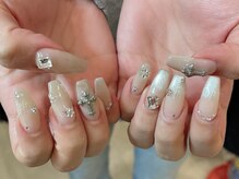 レアネイル 新宿(le'a nail)/ラメグラデザイン