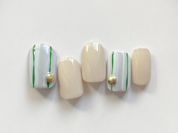 ユノ フィオーレ(Juno fiore)/ストライプネイル