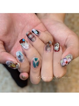 ELLE NAIL SALON【エルネイルサロン】西川口　【NEW OPEN】/持ち込みアート/ELLE NAIL西川口