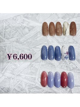 フラワーネイル 古河店(Fleur nail)の写真/シンプル～トレンドまで、お客様1人1人の爪の長さ/形/色味など、ご満足頂ける定額デザインを豊富にご用意♪