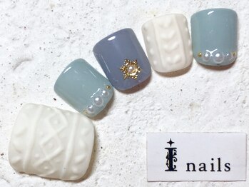 アイネイルズ 新宿店(I nails)/グレージュニット