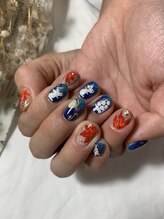 ナナズネイル 西小倉店(NANA's Nail)/お月見ネイル by nana 