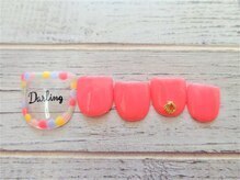 ブランロール 中目黒店(Blanl'or)/【Foot】カラフルクリアネイル