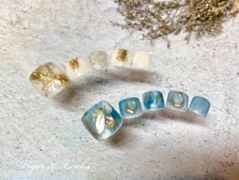 ヴィガー アンド ルックス 白金 目黒(Vigor&Looks)/ニュアンスネイル　フット