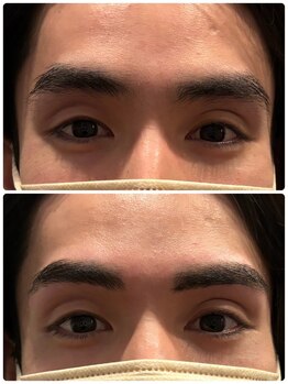 ビープラス(B plus)/メンズ黄金比で似合わせまゆ毛◎