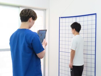 筋膜カッパ整体院 広島光町店/初回は姿勢分析も行います！