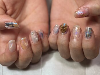 ユージューネイルルーム(UJU nail room)の写真/【自爪に優しいパラジェル・フィルイン取扱店】本格的なネイルケアをしながら可愛い爪先に♪モチの良さ◎
