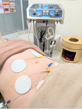 イクヨノ ビューティーサロン(194's beauty salon)の写真/◆ほぐして鍛える痩身◆リンパマッサージ+楽トレでインナーマッスルを刺激し代謝UP!猫背・姿勢矯正にも◎