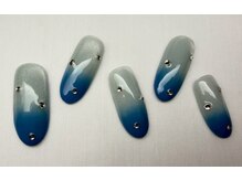 スピードネイル アンド アイ 宮交シティ店/#297 【マグ×グラデ】