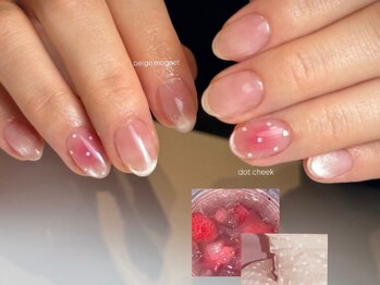 マグネット×ドットチーク