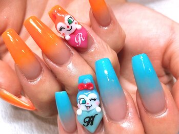 3Dキャラネイル