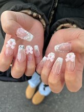ヴィーナ リノ ネイル(Veena Lino nail)/フラワーデザインネイル