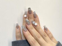 アコテアット ネイル アイ(acote @)/薔薇ネイル/担当小清水