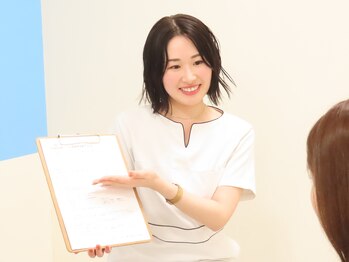 ホワイトニングカフェ 札幌東急百貨店(WhiteningCafe)/1:カウンセリングシートご記入