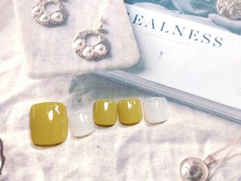 フルールソンネイル(fleur son nail)/フット ワンカラー