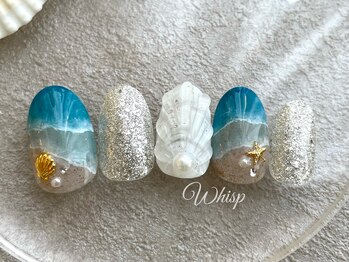 ウィスプ(WHISP)/リゾート海ネイル/パラジェル