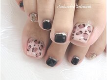 サロン ド プラチナ(Salon de Platinum)/レオパードネイル/フット秋冬
