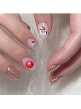 エムネイル(emu.nail)/午年ネイル