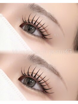 ハリス(HARIS)/Wエクステパーマ45分コース